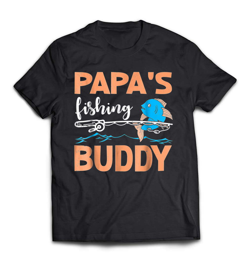 Papa’s Fishing Buddy Gifts Shirt: A Perfect Tribute for Fishing Enthusiasts